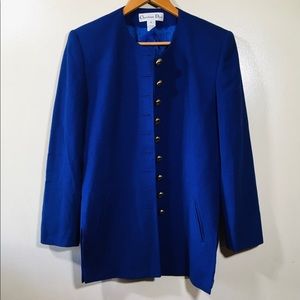 Vintage Christian Dior Wool Blazer